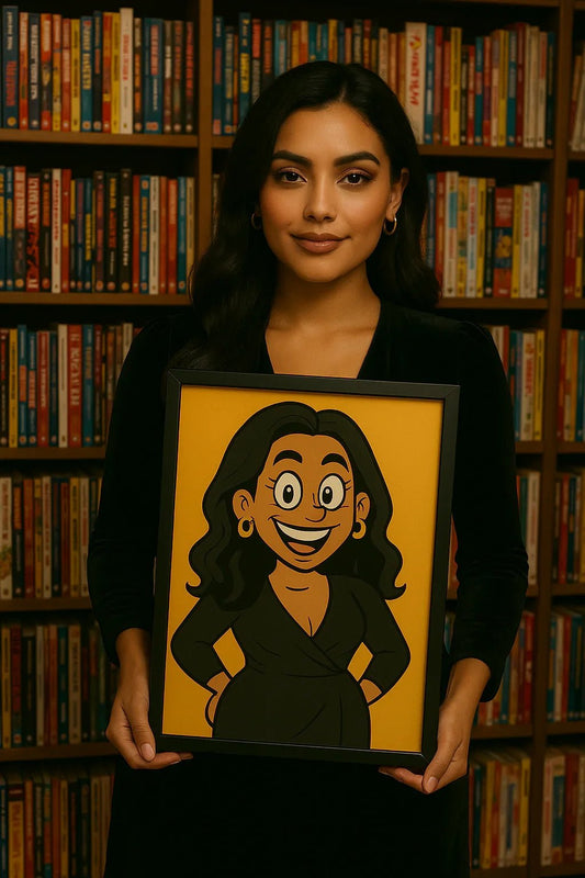 Affiche Style Bande dessinée - xCADRE